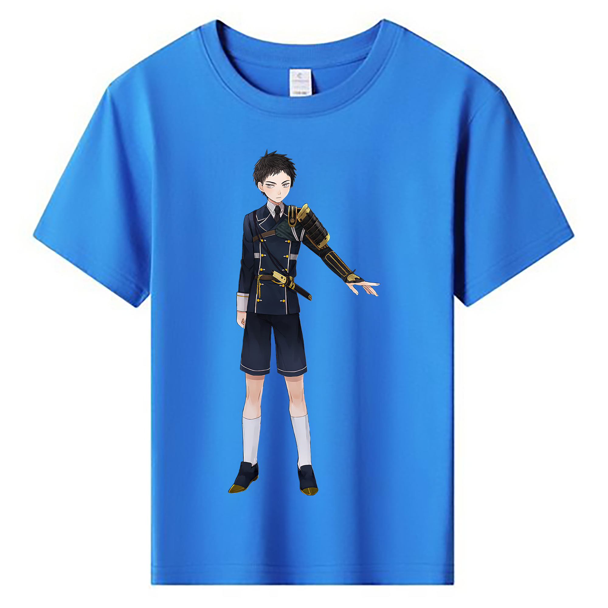 （画像用） 刀剣乱舞 Touken Ranbu 綿100％キッズTシャツ（フロントプリント）